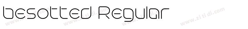 besotted Regular字体转换 besotted Regular字体转换